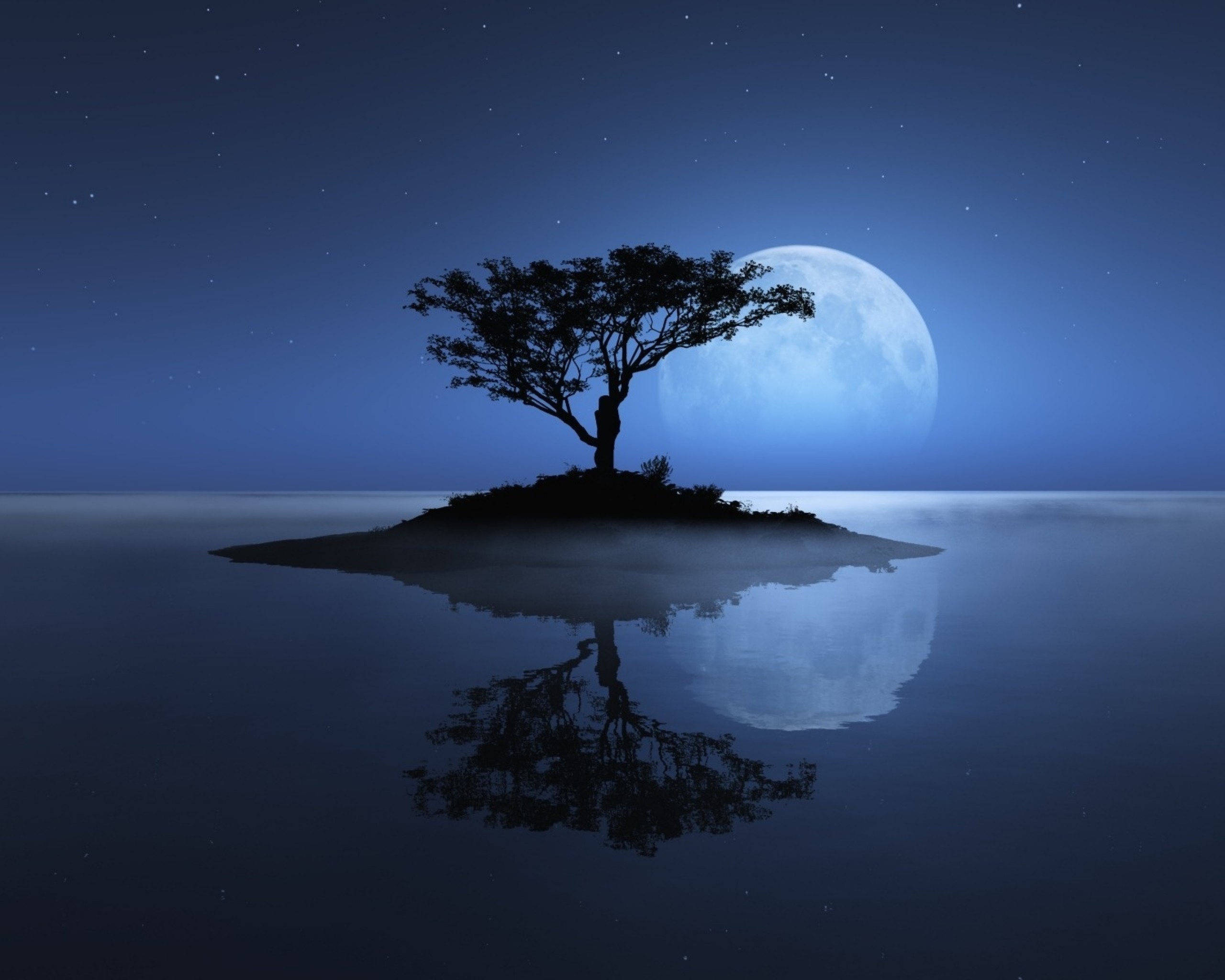 Ночь с луной 4. Одинокое дерево ночью. Природа Луны. Пейзаж с луной. Лунная ночь.